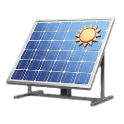 Solar 3D-Icon